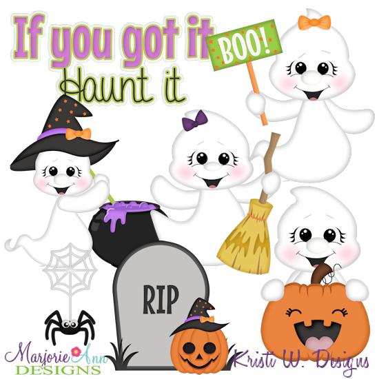 So Ghoulishly Cute SVG Cutting Files Includes Clipart - Click Image to Close